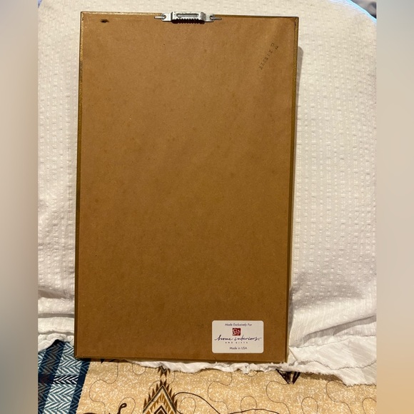 Home Interiors framed art bible verse Isaiah 41:10, which reads: "Fear thou not” - Picture 4 of 7